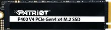 Patriot P400 V4 500ГБ, M.2 2280, PCIe 4.0 x4,  NVMe,  M.2 [p400vp500gm28h]